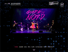 Tablet Screenshot of garedunord.eu
